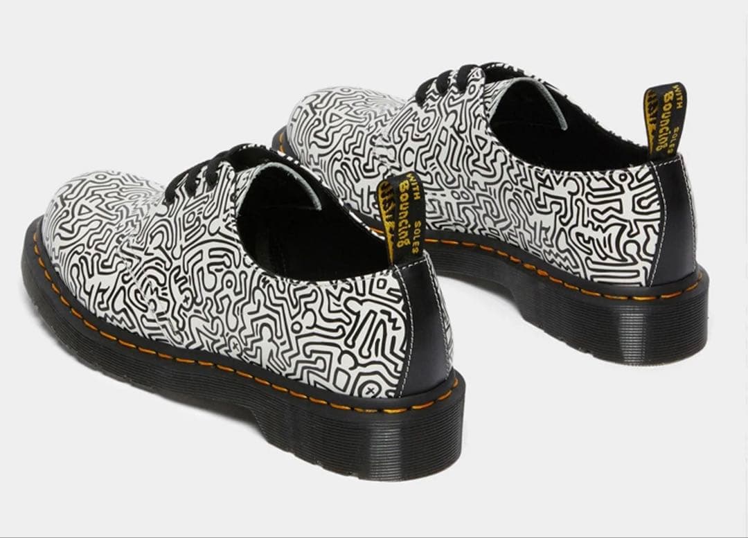 2*i様 Dr.Martens×KEITH HARING/3ホール レザー シュ