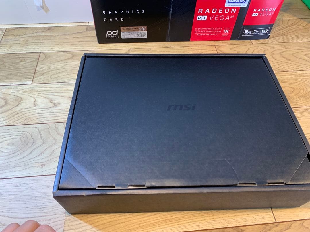 グラフィックボード・グラボ・ビデオカード MSI Radeon RX Vega 64 OC Edition