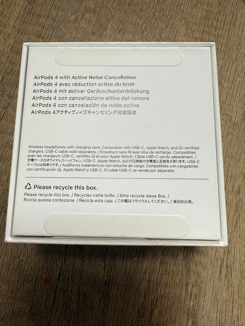 patapataAirPods4 ノイキャン搭載 AppleCare付き