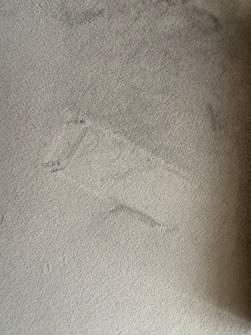 【used】グレー ボタン留めデザイン カウチソファ シャビーシック2way