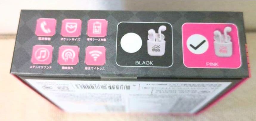 ジャグラー　ワイヤレスイヤホン　ピンク×白　他　別出品紹介あり