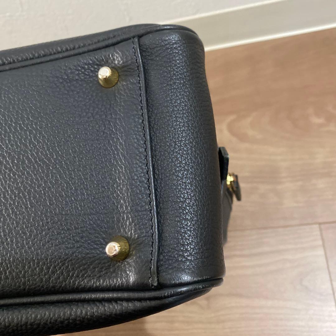 【美品】おおばせいほう　ハンデール　ブラック