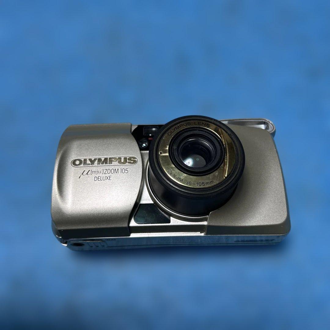 【OLYMPUS】μ[miu]ZOOM105 DELUXE ジャンク品‼️ カメラ