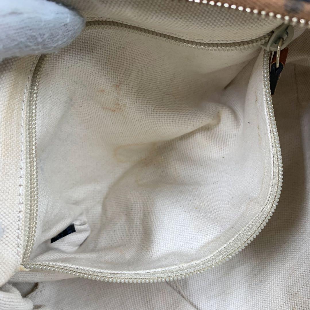 グッチ ワンショルダーバッグ ホーボー GG柄 ナイロン ブラック