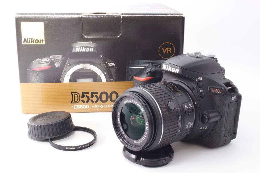 新品級美品❣️Nikon D5500 レンズキット　Wi-Fi搭載　スマホ転送