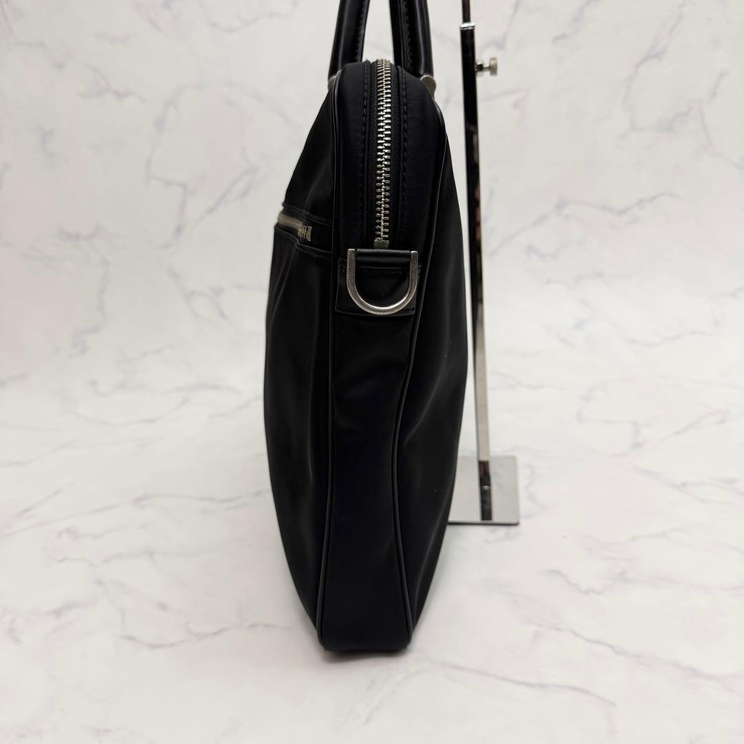 ☆極美品☆ BURBERRY ビジネスバッグ　ブラック　2way ノバチェック