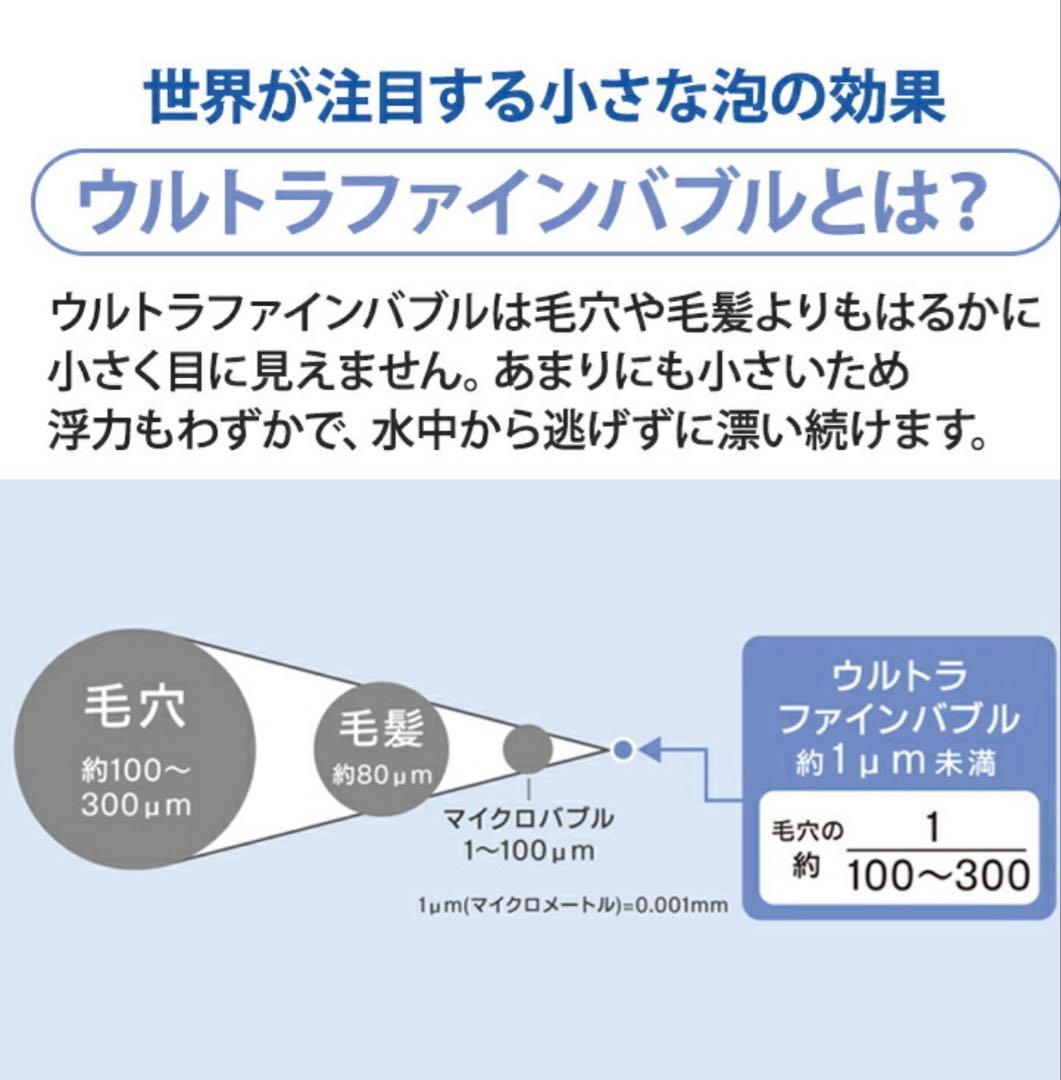 SANEIのウルトラファインバブルシャワーヘッド