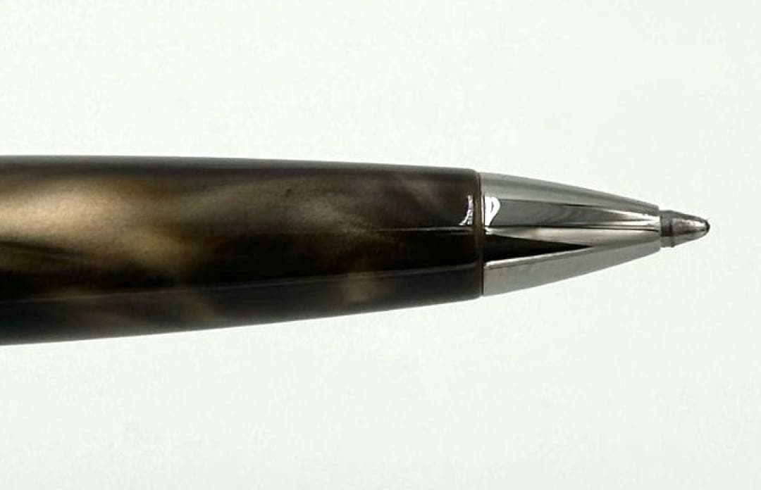 【美品】伊東屋　ROMEO No.3 ボールペン　太軸 イタリアングレー©245