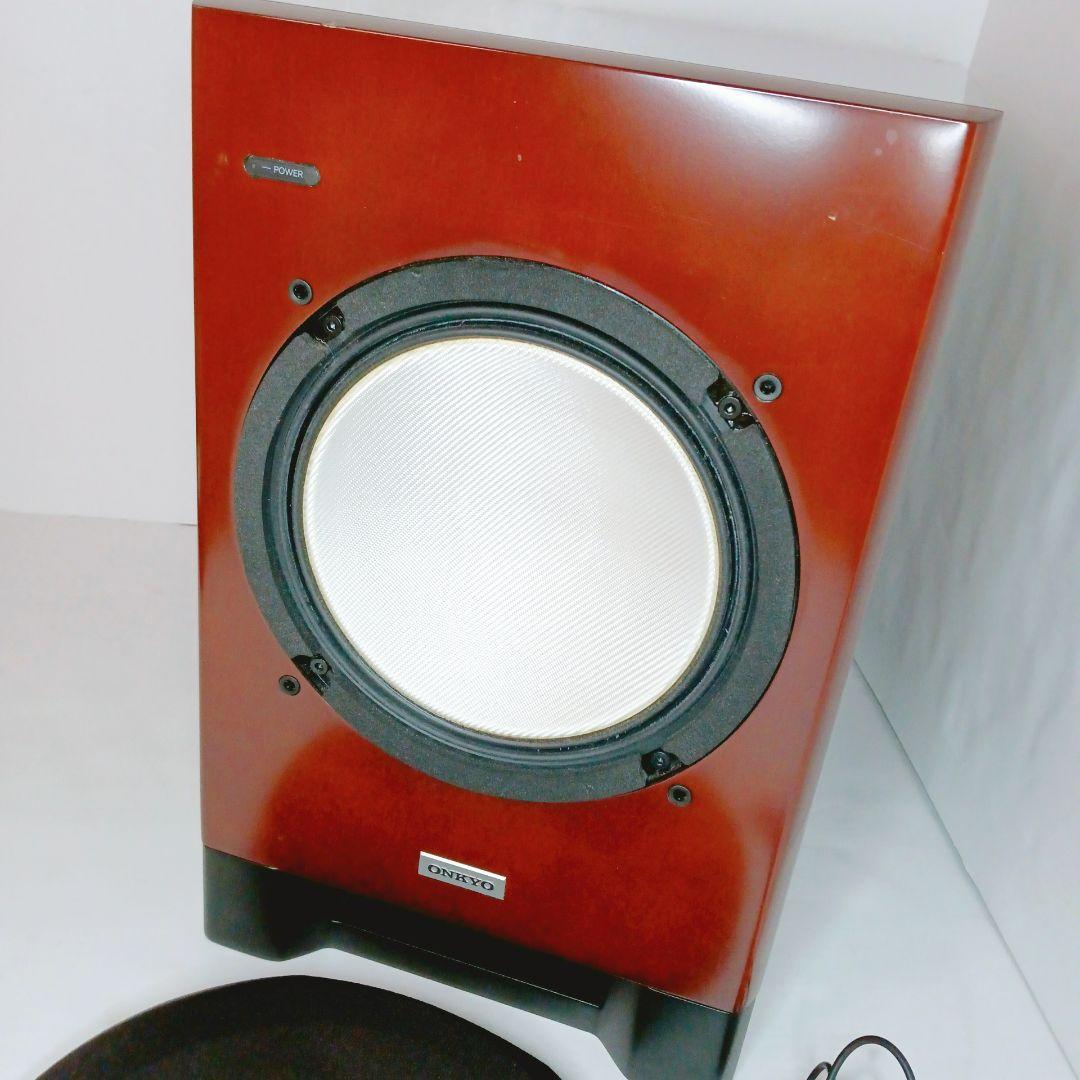 動作品 ONKYO オンキョー アンプ内蔵サブウーハーシステム SL-A250