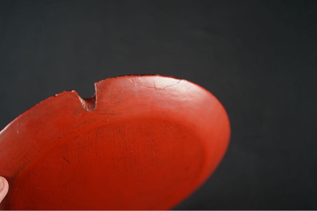 李朝 蓋物 朱漆塗 手桶 骨董 朝鮮古美術 時代物