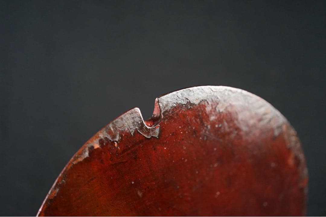 李朝 蓋物 朱漆塗 手桶 骨董 朝鮮古美術 時代物