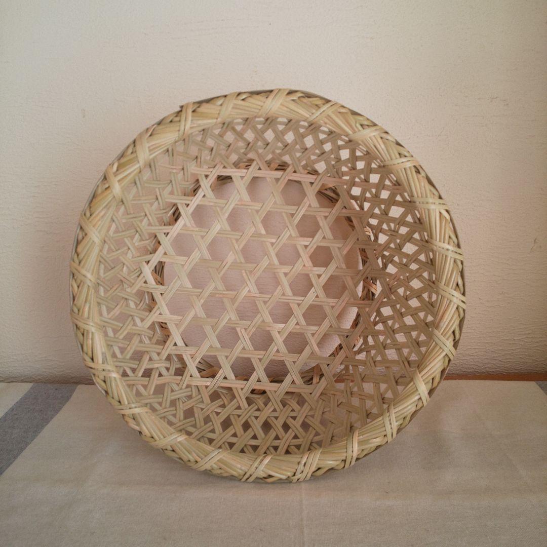 岩手県 鳥越竹細工 ごかご 茶碗かご ②