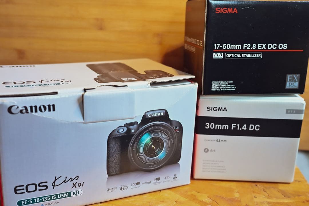 【すぐ使える2本レンズセット】Canon EOS Kiss X9i aps-c