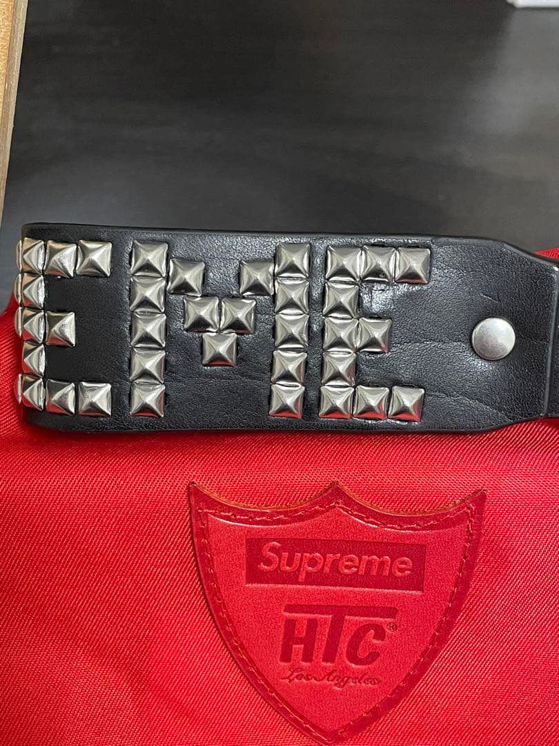 ★【新品＊未使用品】Supreme×HTC キーチェーン　ブラック　レザー★