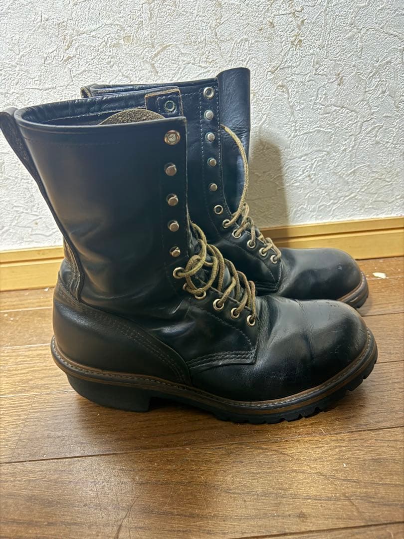 レッドウィング　ロガーブーツ　茶芯　90s PT91