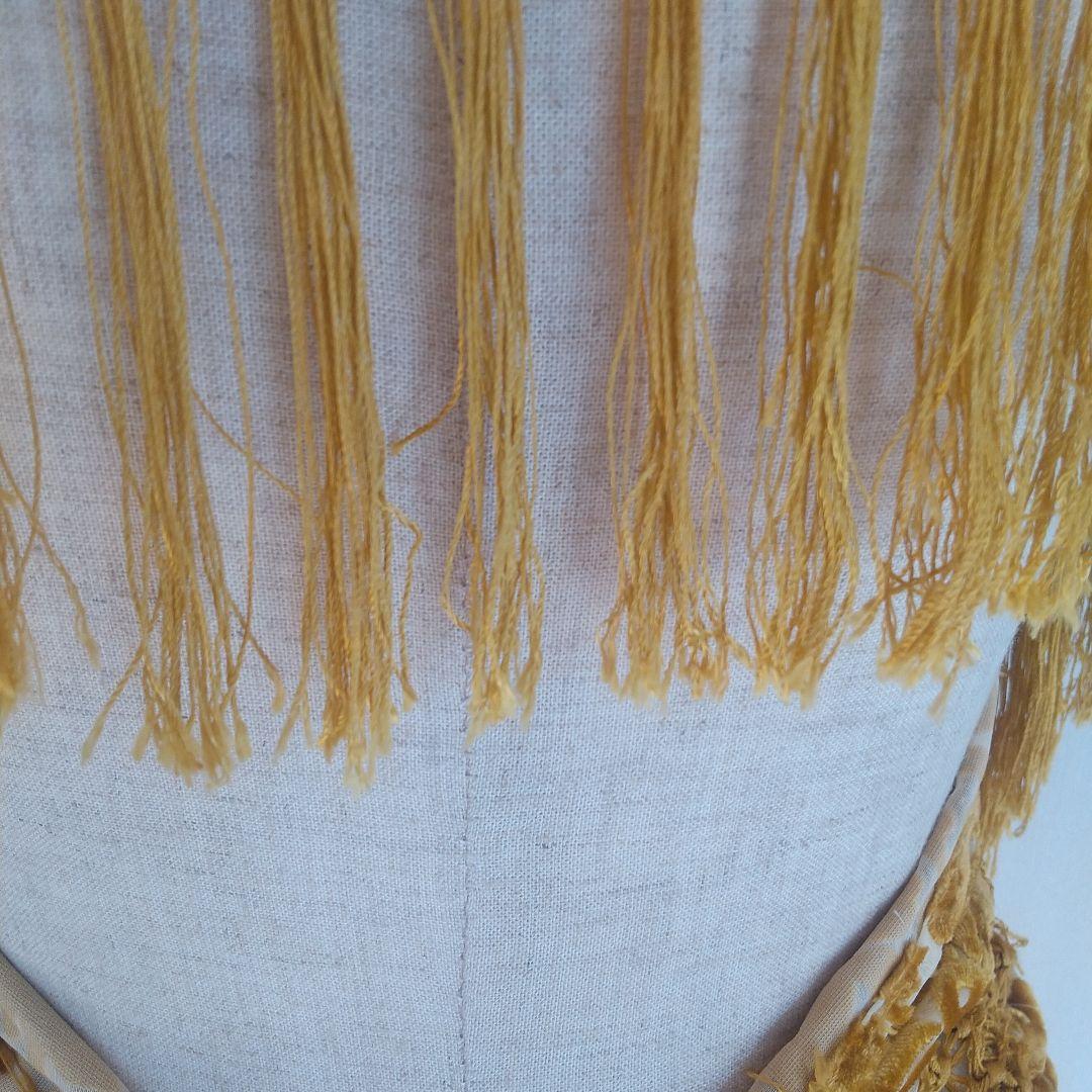 SONIA JOHNES ロングシージョ ゴールド