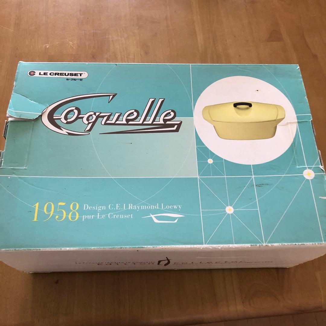 新品未使用品‼️美品❣️超お買い得‼️ル・クルーゼコケルの復刻版　オレンジ色