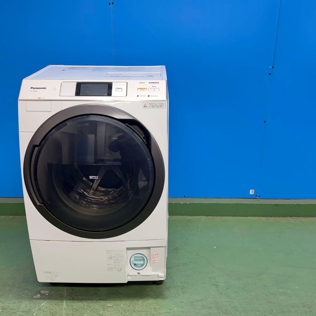 715 ドラム式洗濯機　容量10kg 乾燥6kg 極美品　6ヶ月保証付　左開き
