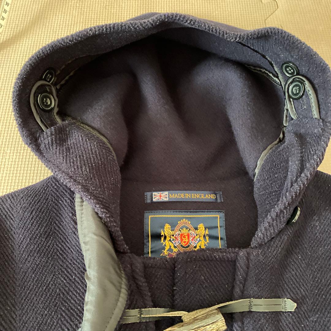 ◆グローバーオール◆ダッフルコート 36 ヘリンボーン 毛100%