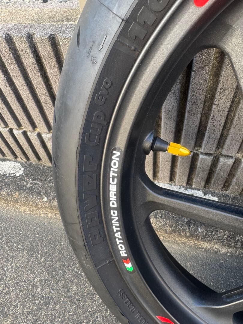 CBR250RR（2023-）純正ホイール ミシュランPower cup evo