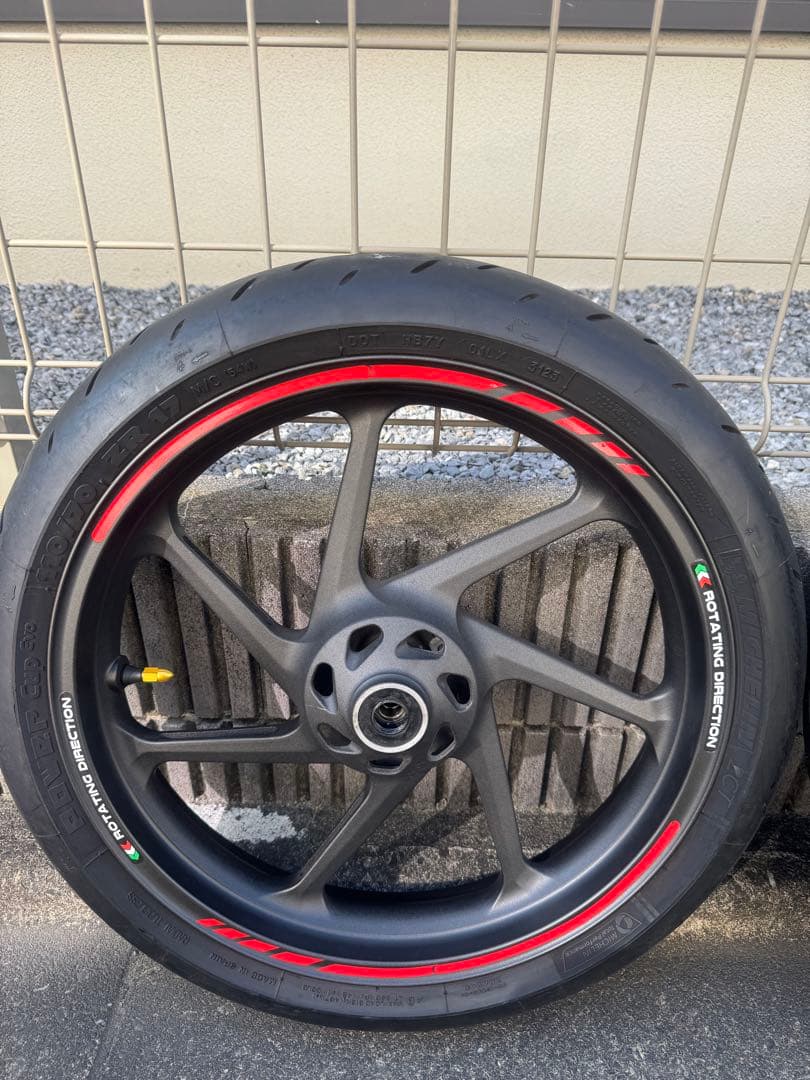 CBR250RR（2023-）純正ホイール ミシュランPower cup evo
