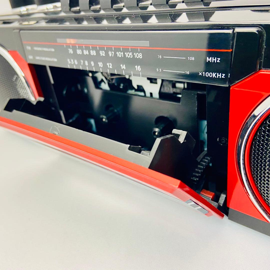 【美品】SANSUI レトロラジカセ SCR-B2 Bluetooth 動作品