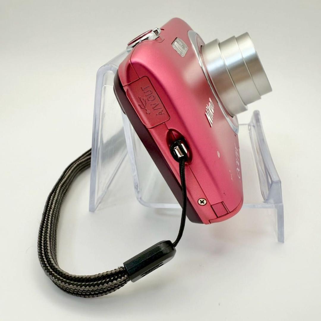 【動作OK】Nikon COOLPIX S3500 ピンク デジカメ 12-5