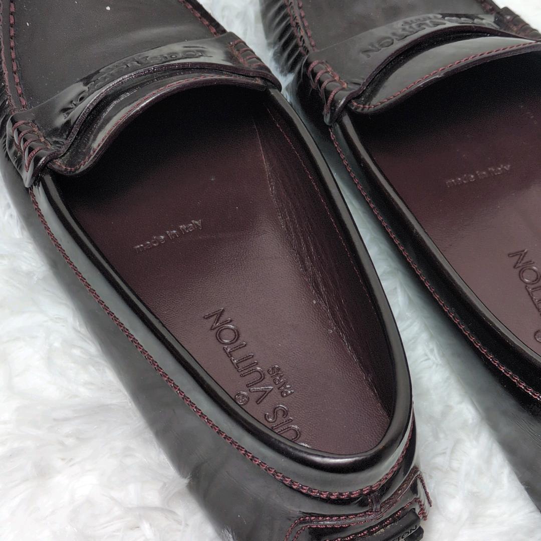 LOUIS VUITTON ドライビングシューズ ダークブラウン36 レディース