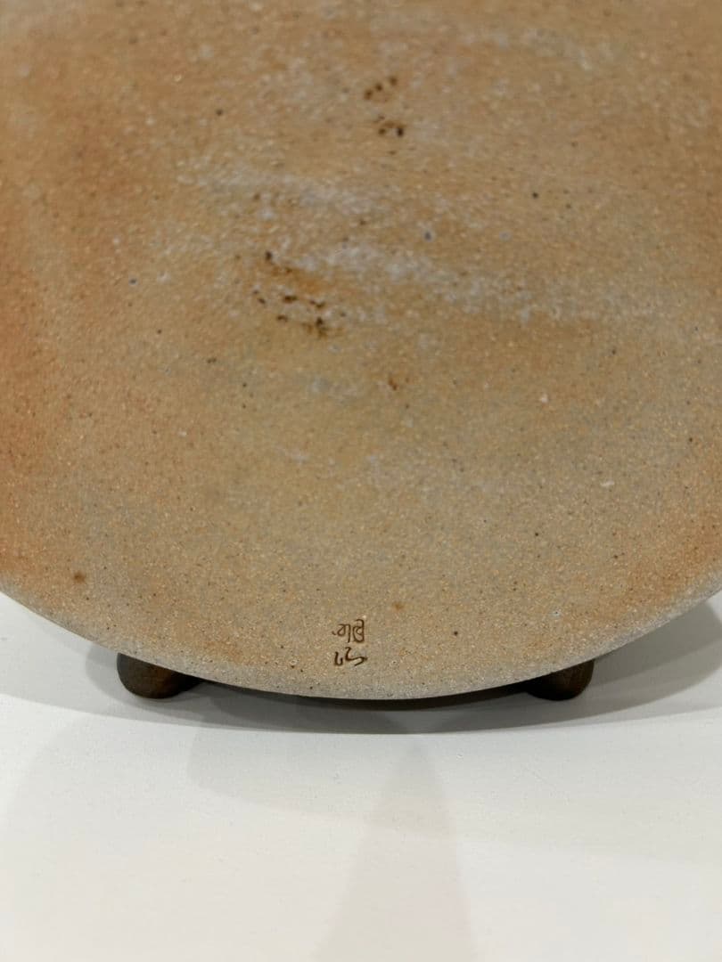 円形陶器メダカ鉢 小型　金魚鉢