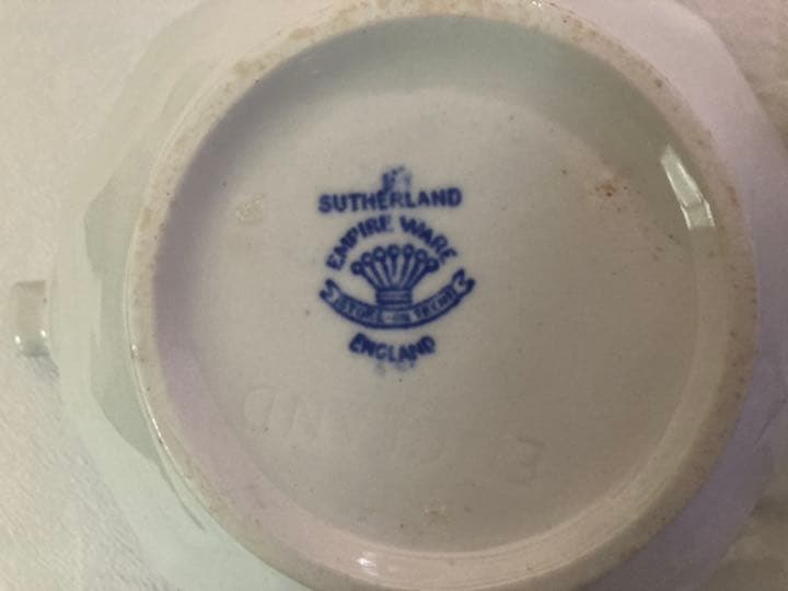 SUTHER LAND/イギリス サザーランド　ソーシェール　　ソースポット