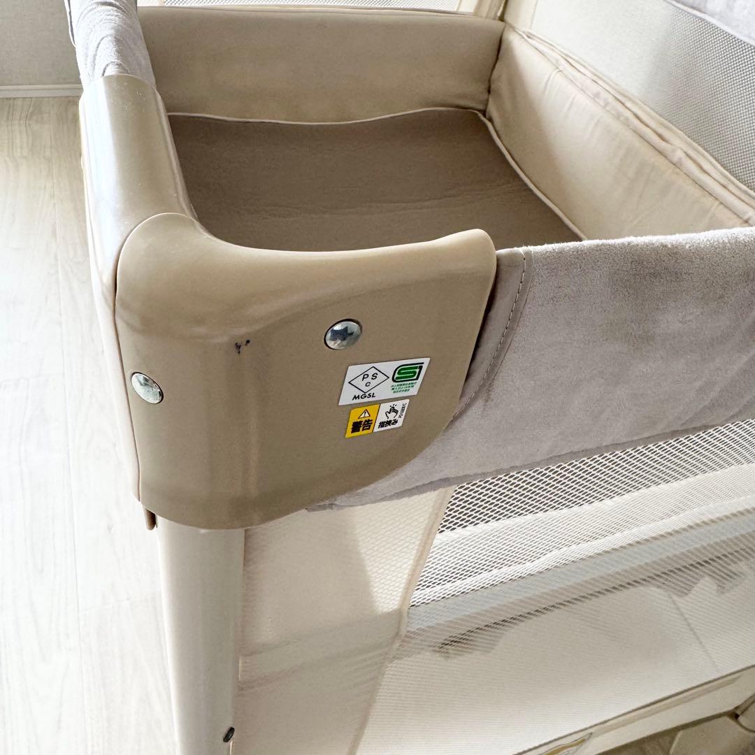 Aprica ベビーベッド ココネルエアープラス ホワイトベージュ