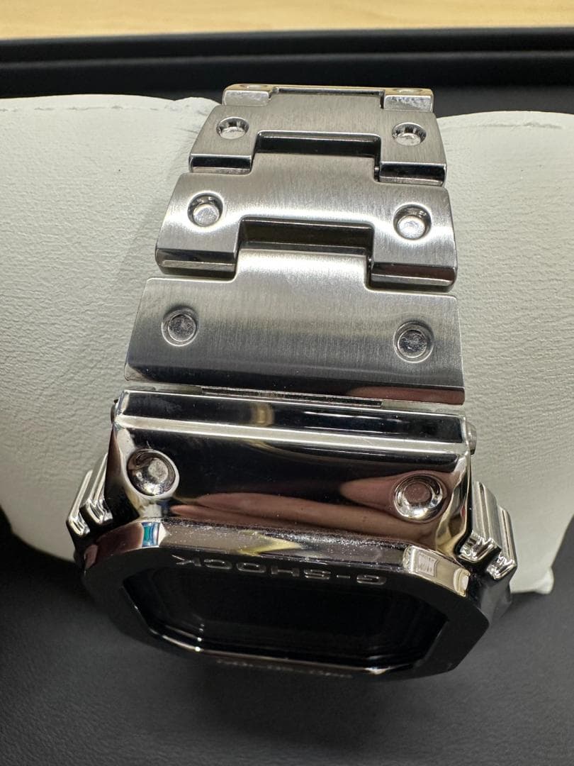 美品　G-SHOCK カシオ フルメタル シルバー GMW-B5000