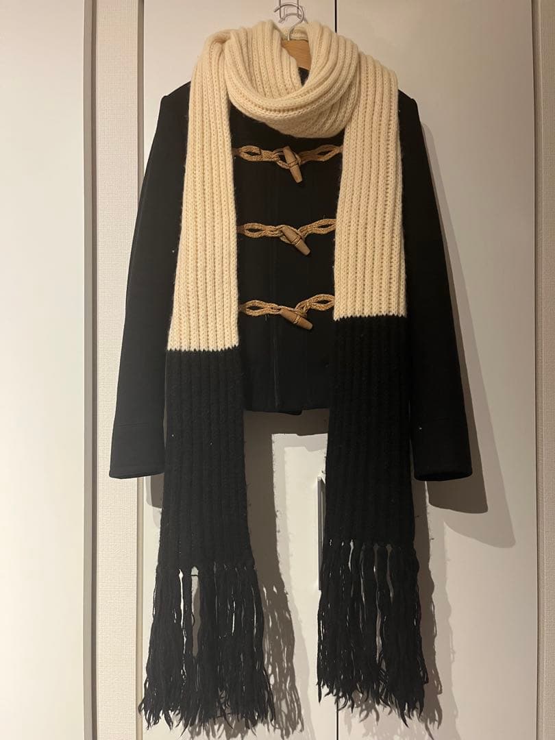 亀梨着 ディオール DIOR HOMME ダッフル コート マフラー キムタク