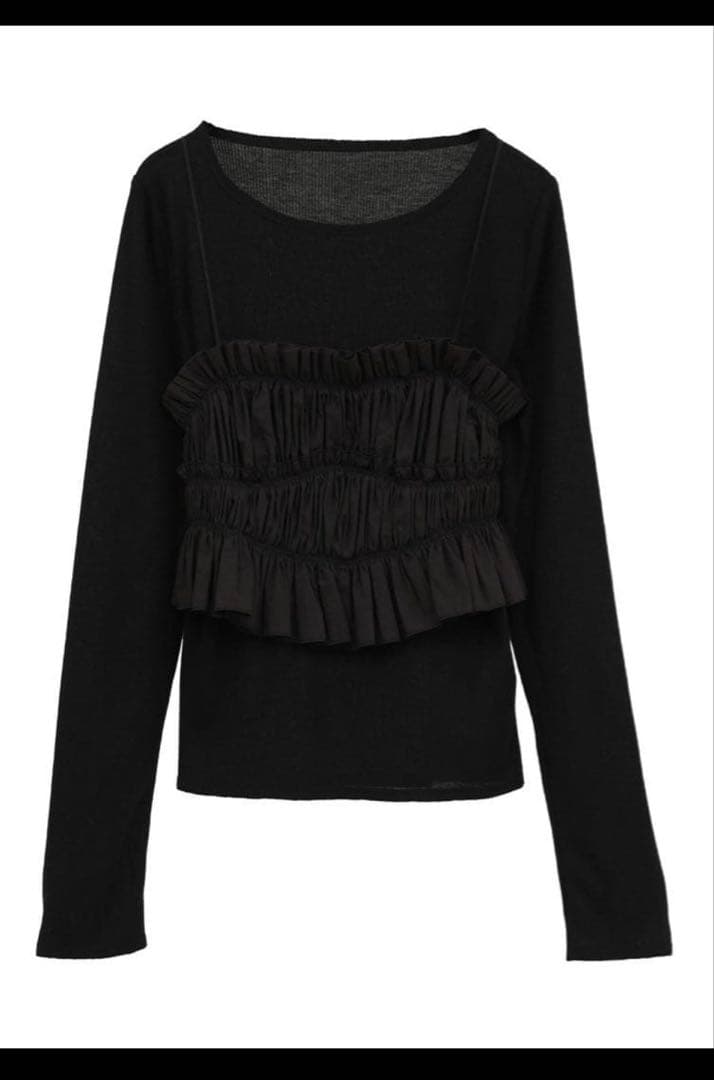 トップス CLANE BUSTIER SET TOPS