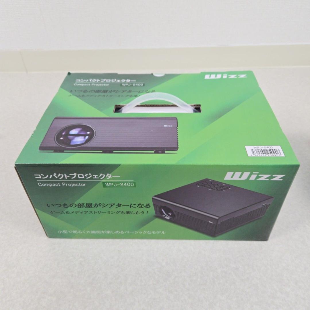 【美品】ダイニチ電子 WPJ-S400 小型プロジェクター 高画質 7700lm