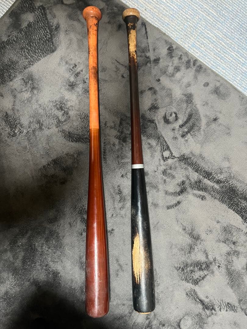 硬式バット 木製 BFJ付き 2本セット