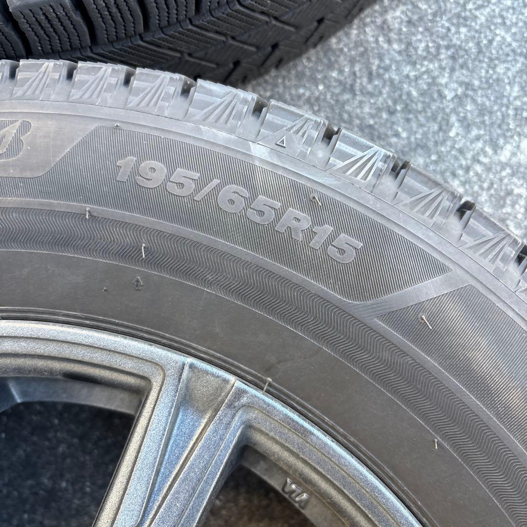 ブリヂストン 195/65R15 ホイールセット