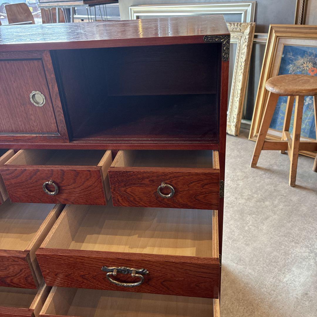 美品　小箪笥　民芸箪笥　7段　レトロ