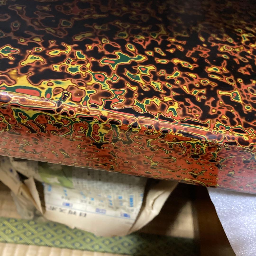 【週末限定お値下げ】新品　木曽漆器の座卓　83×120 昭和　レトロ