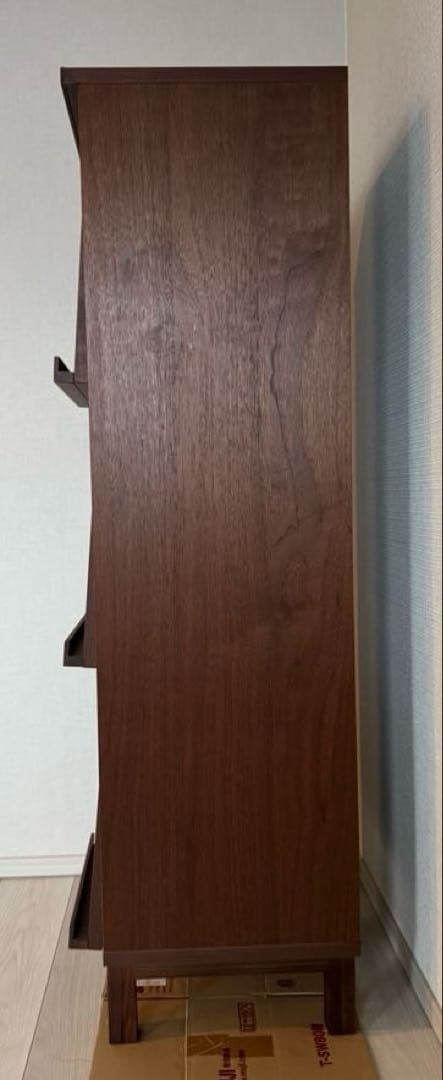 大川家具 マガジンラック ウォールナット