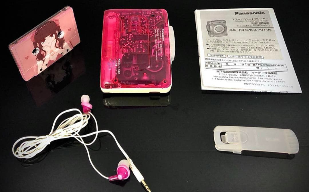 カセットプレーヤー Panasonic RQ-CW03 「 整備済み、完動美品」