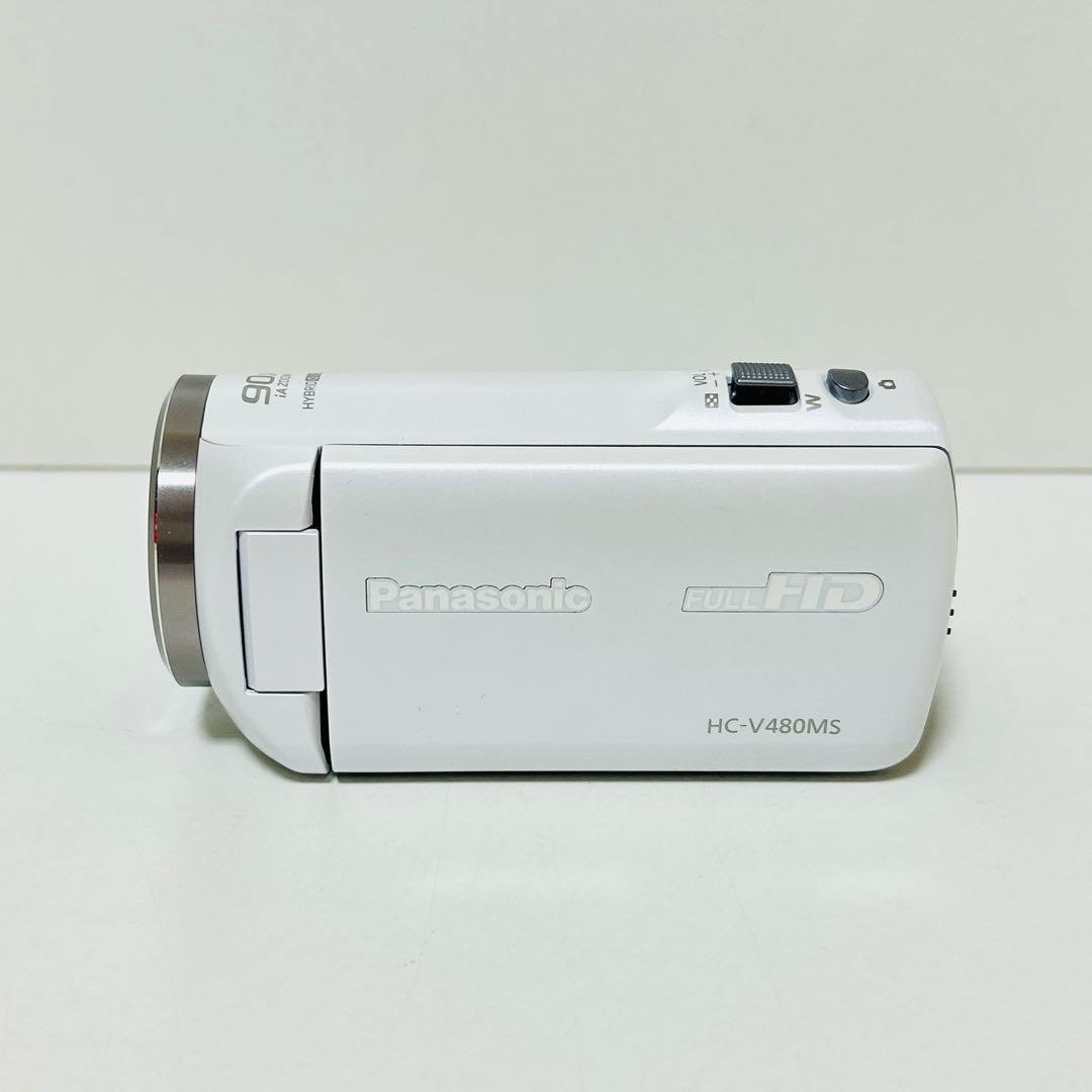 【未使用級】Panasonic HC-V480MS ビデオカメラ バッテリー2個