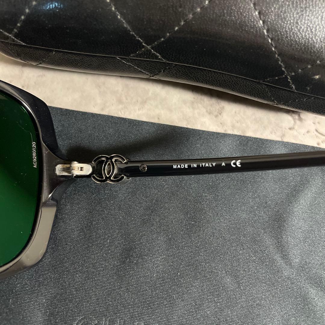 CHANEL サングラス 5216-A ブラック ココマーク 浜崎あゆみ着用