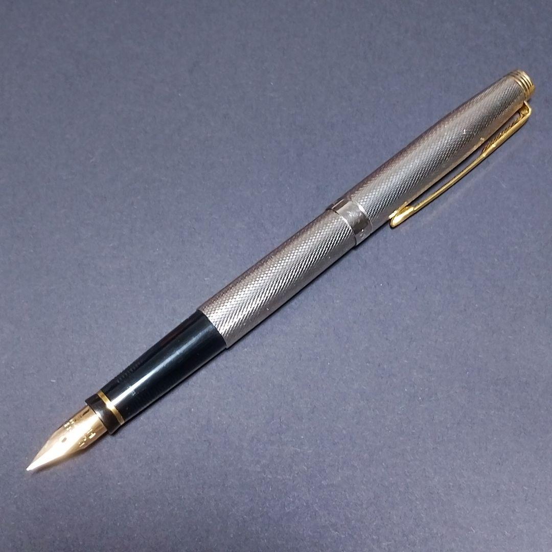 【PARKER】万年筆 #75 ペン先14K シルバー
