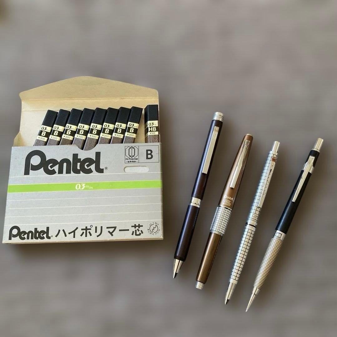 昭和レトロ　シャープペン　4本 セット