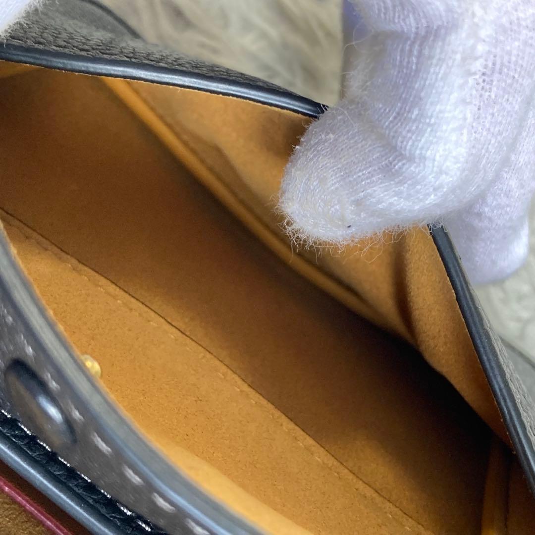 極美品 COACH コーチ タビー 19 メッセンジャー ブラック CJ846