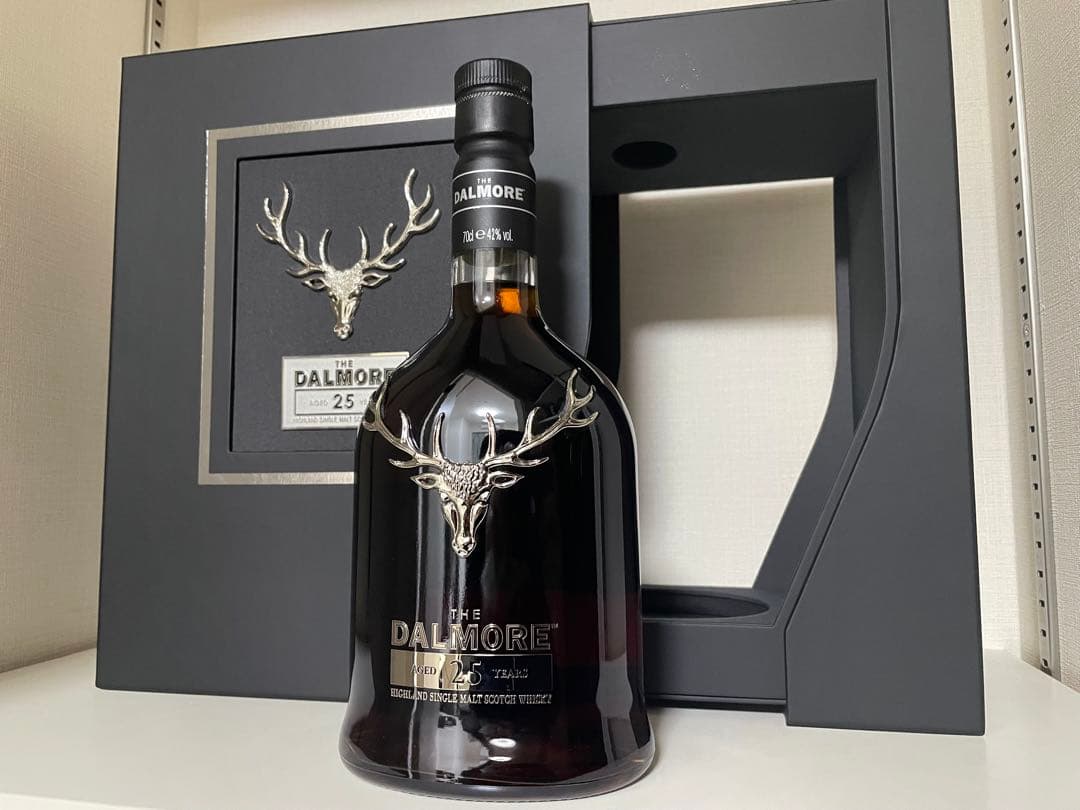 ！！特価！！ダルモア 25年 箱付き※ウィスキー引退