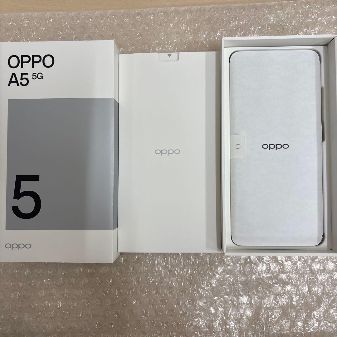【新品未開封】OPPO A5 5Gホワイト　128G