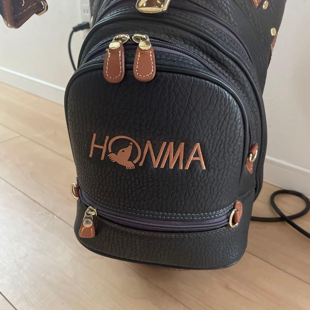 ホンマゴルフHONMA日本製 高級ヘリテイジ ゴジラシボ素材キャディバッグ