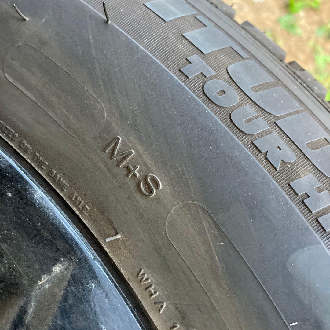 トヨタ150後期プラド令和4年ブラックエディション タイヤ ホイール スペア1本